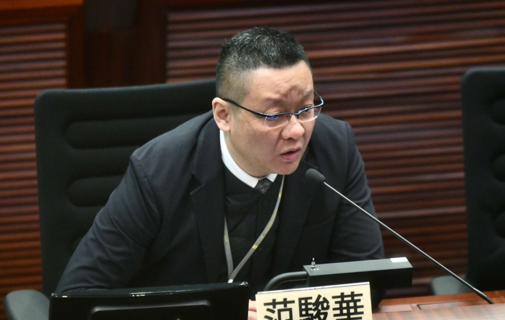 立法會議員范駿華今(9日)在社交平台發文,指對董建華離世,深感哀痛。資料圖片 立法會議員范駿華今(9日)在社交平台發文,指對董建華離世,深感哀痛。資料圖片