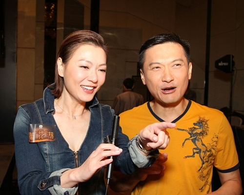 阿田感謝陳錦鴻當年幫忙外，不忘取笑對方長氣到她想唞氣。