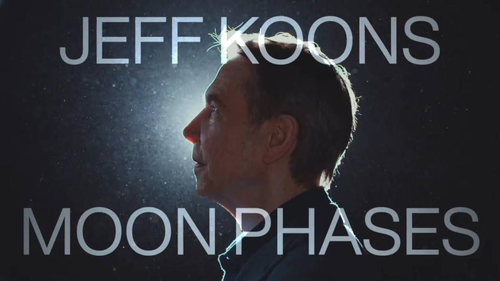 Jeff Koons最新一系列雕塑品將登月。Youtube截圖