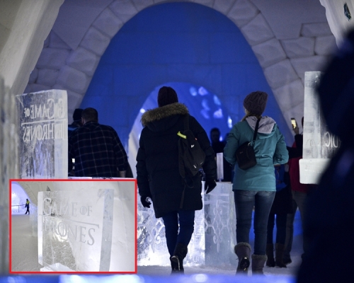 冰酒店位於芬蘭北部的基蒂萊。AP