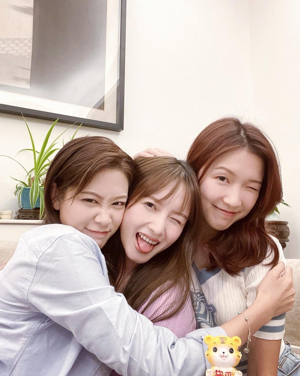 林凱恩、鄺潔楹、郭嘉文是圈中著名閨密。 林凱恩、鄺潔楹、郭嘉文是圈中著名閨密。