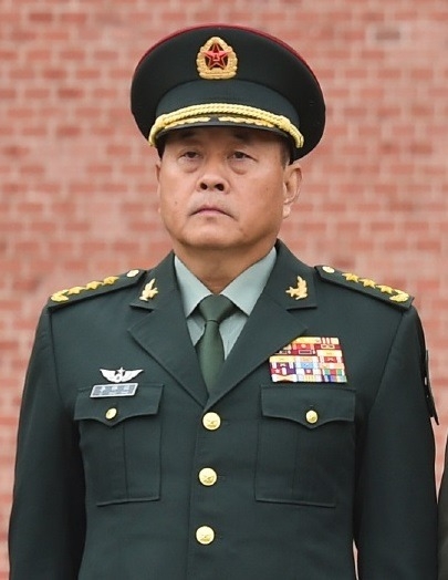 陸軍原司令員李橋銘。 陸軍原司令員李橋銘。