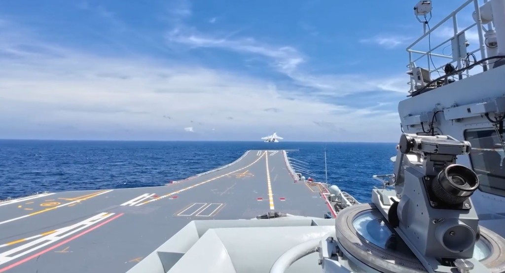 中國航母山東艦入列六周年。中國軍號