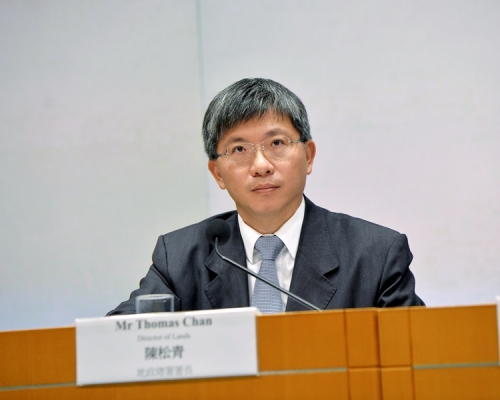 地政總署署長陳松青。資料圖片