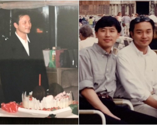 唐鹤德上传哥哥的旧照。唐鹤德ig图片