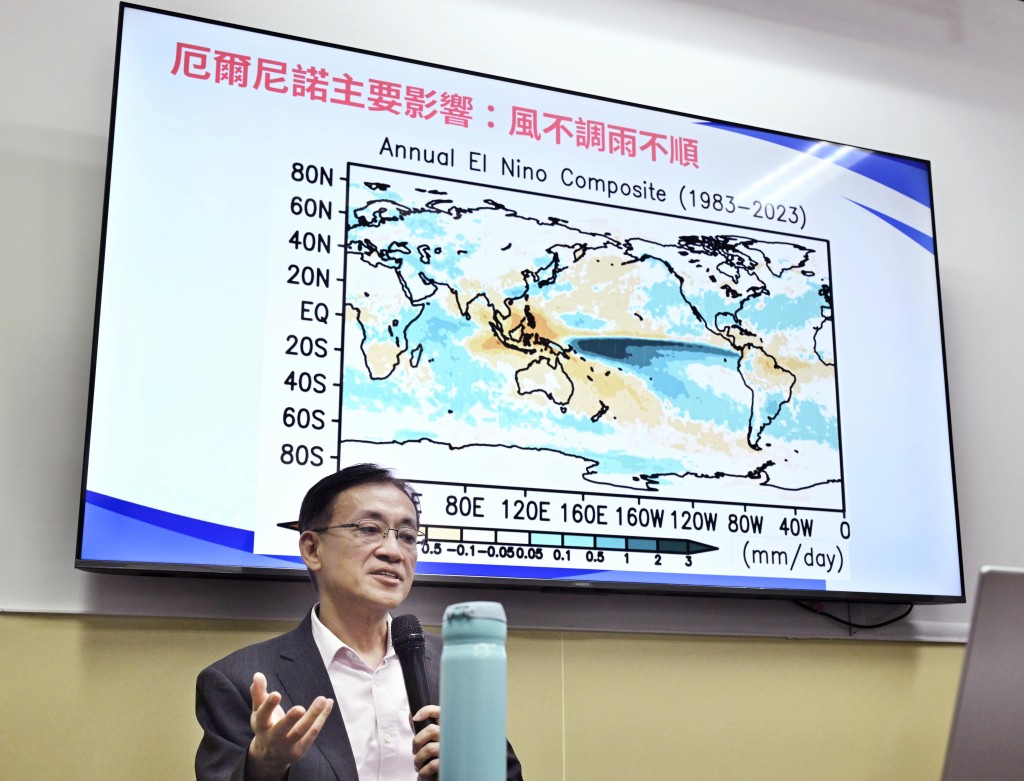 岑智明強調，暑熱相關死亡人數其實高於颱風、暴雨等其他自然災害死亡人數。