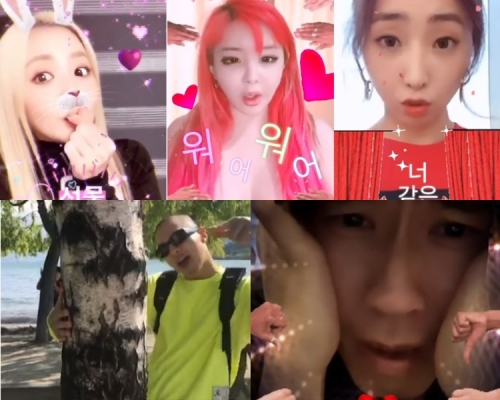 Dara、朴春、Minzy與太陽、T.O.P在《DONE》MV出現。(截圖)