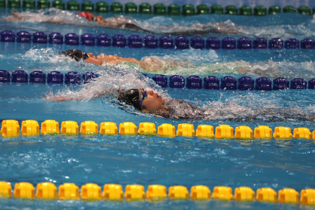 港隊於游泳比賽合共以3金5銀3銅作結。 中國香港殘疾人奧委會圖片