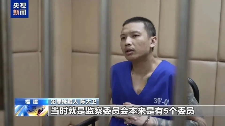 魏家自成政、軍、商「鐵三角」,疑犯陳大衛:監察委員會有5個委員。 魏家自成政、軍、商「鐵三角」,疑犯陳大衛:監察委員會有5個委員。