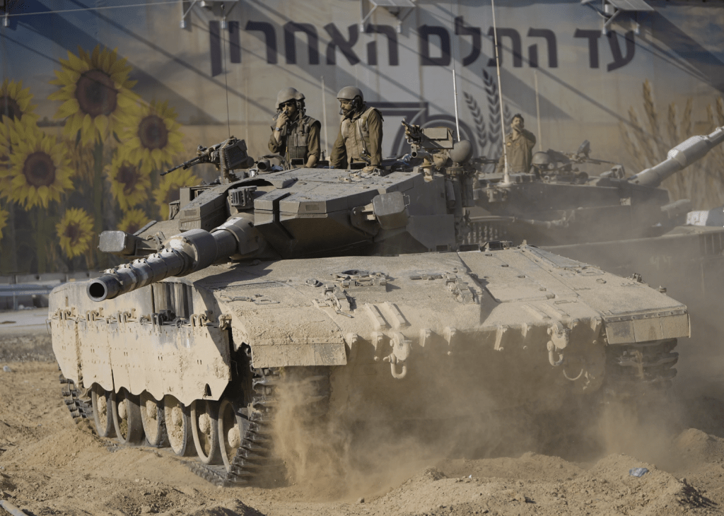 以色列国防部长加兰特称，对加沙的作战将分为三个主要阶段。美联社
