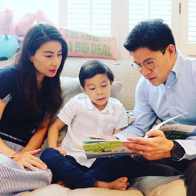 郭晶晶婚後專心相夫教子。