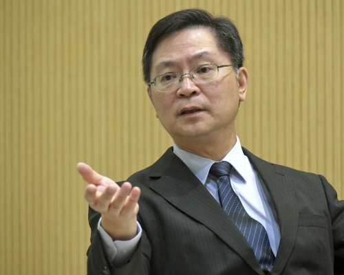 创新及科技局局长薛永恒。