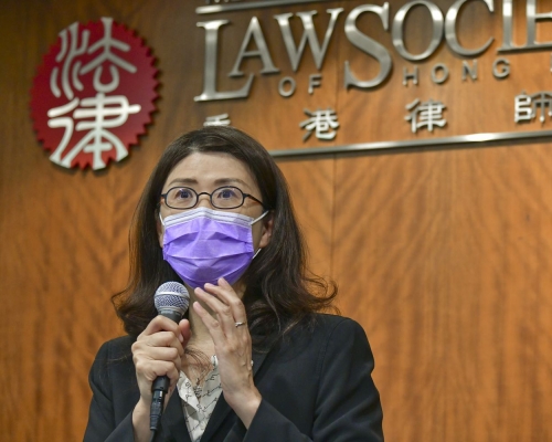 香港律師會會長彭韻僖。資料圖片