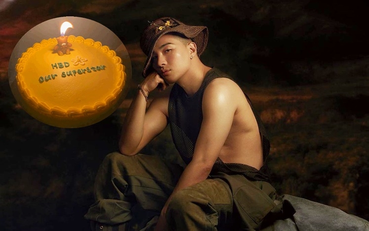 太陽生日也沒露面,但貼上生日蛋糕照,答謝大家的祝福。