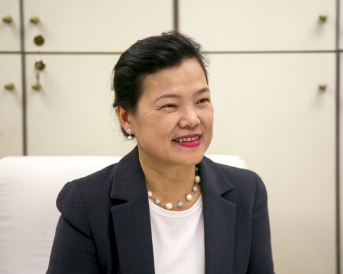 台灣的經濟部長王美花。網圖