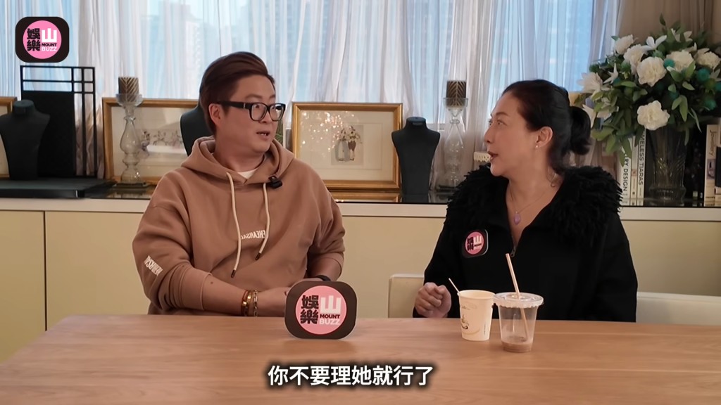 吳綺莉罕談女兒吳卓林。 吳綺莉罕談女兒吳卓林。