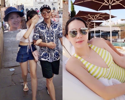 甄子丹都话囡囡长高咗；汪诗诗著Deep V泳装晒太阳。