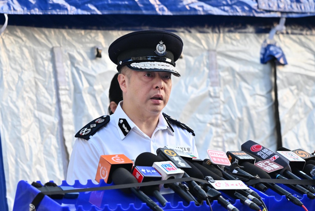 警务处处长周一鸣表示，死亡人数增至160人。