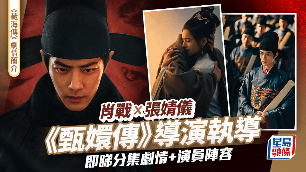 藏海傳劇情線上看!肖戰張婧儀上演權謀復仇戰 演員陣容/6大看點
