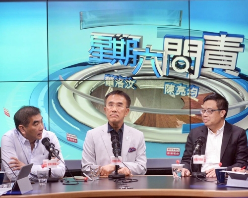 左起：鍾國斌、田北辰、涂謹申。