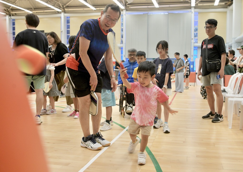 全民運動日︱親子運動。