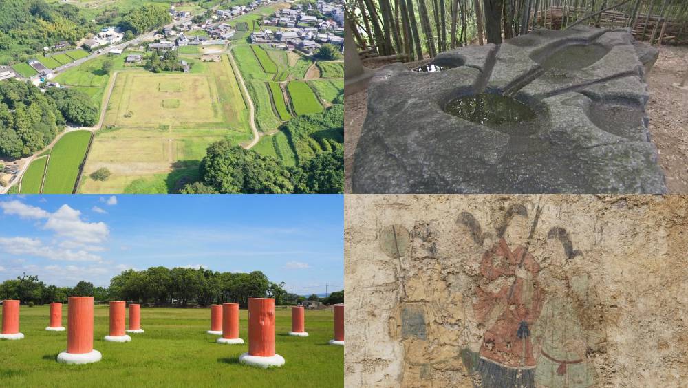 日本奈良「飛鳥．藤原宮都」遺址。 日本文化廳