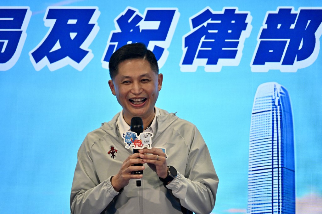 消防處處長楊恩健。 消防處處長楊恩健。