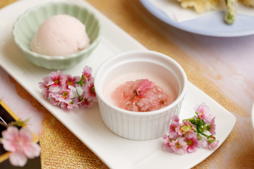 嵯峨野樱花特色午餐—樱花甜点三重奏