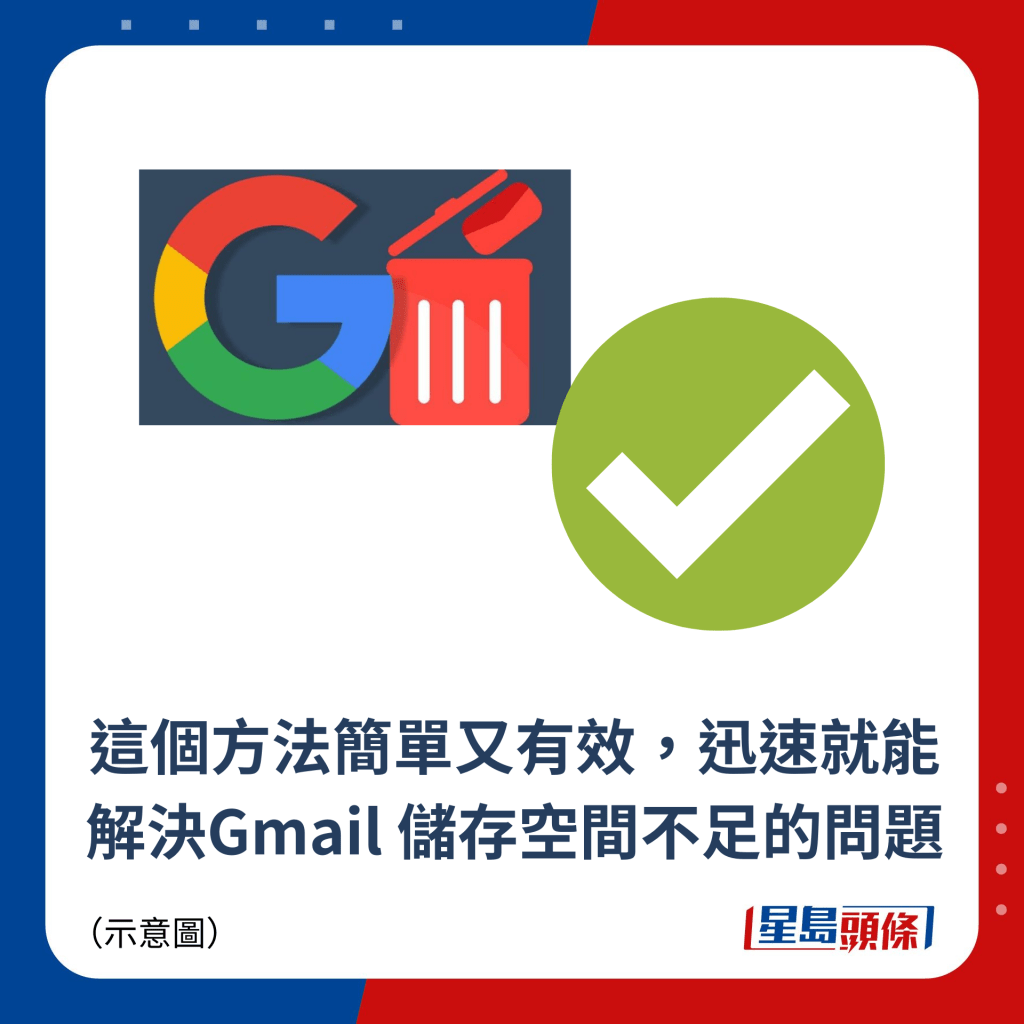 這個方法簡單又有效，迅速就能解決Gmail 儲存空間不足的問題