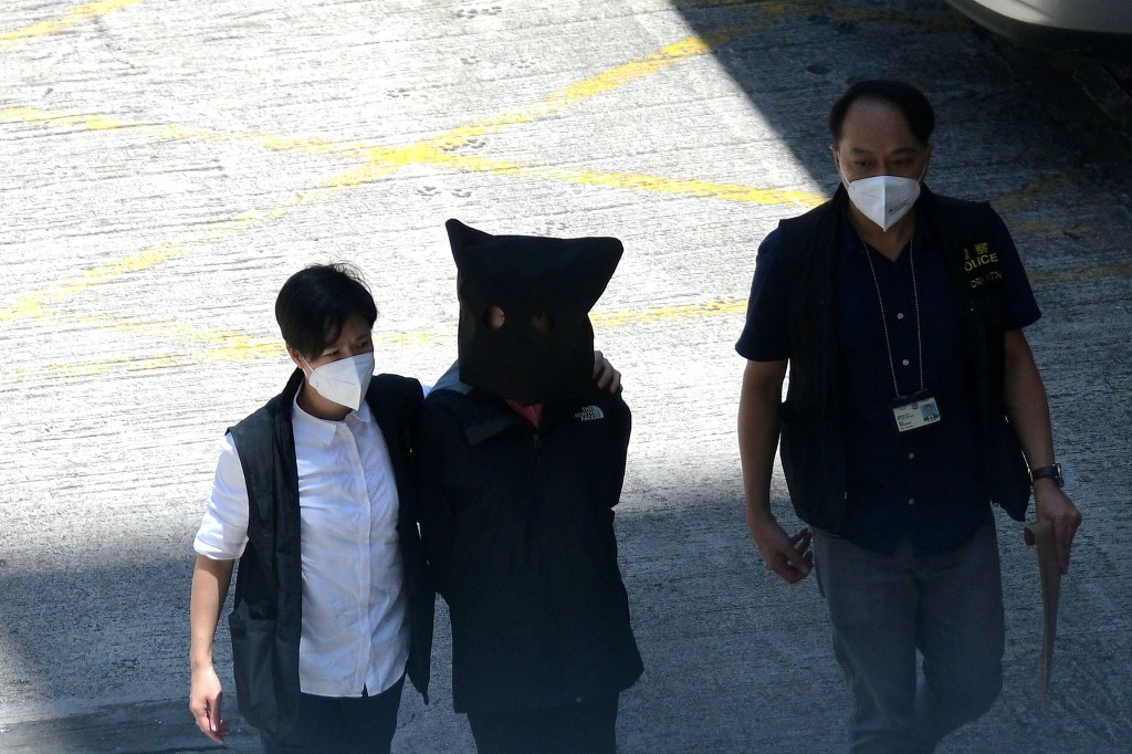 喬映瑜今日（22日）於內地刑滿返回香港。