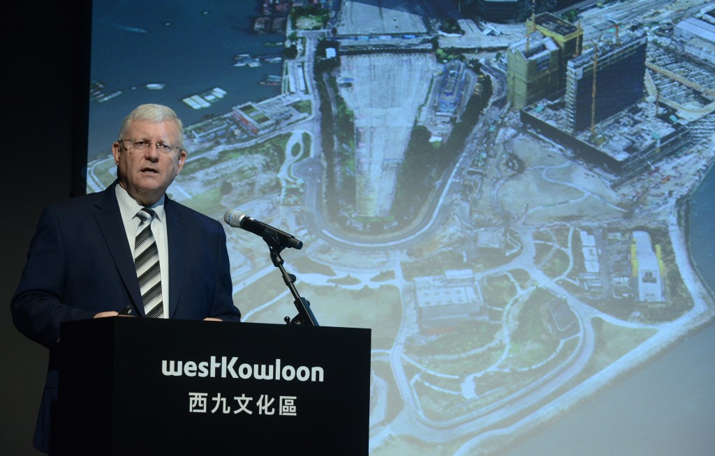 西九管理局行政總裁栢志高。資料圖片