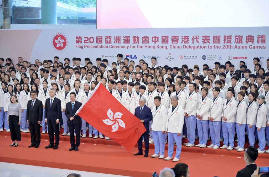 本港派出約580名運動員參與第20屆亞運會。