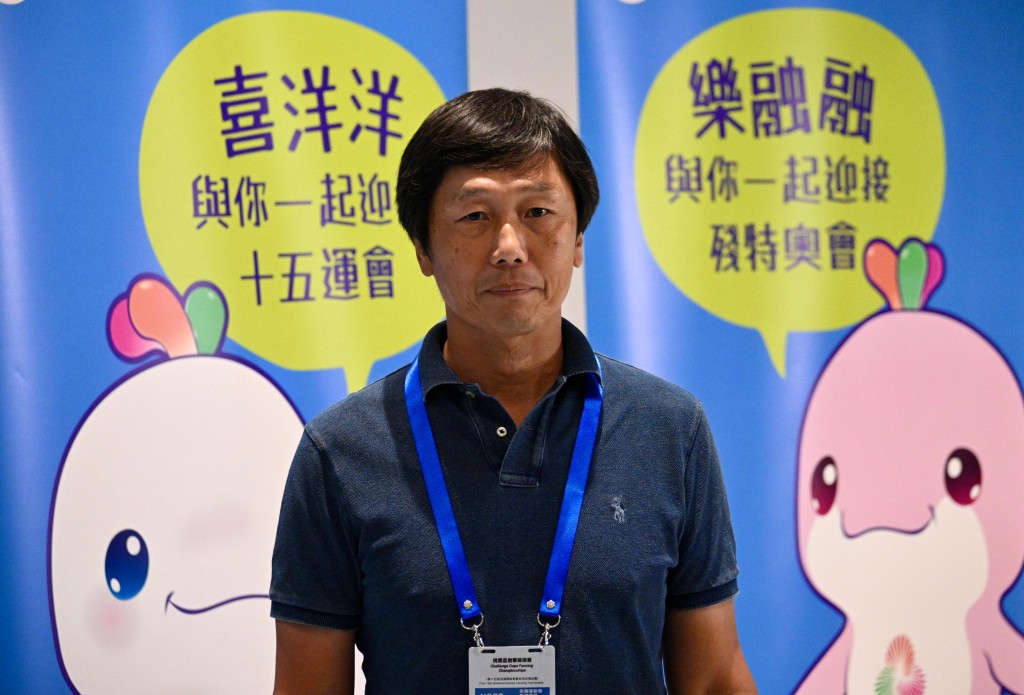 楊德強透露將有大型全運宣傳活動陸續出台。蘇正謙攝 楊德強透露將有大型全運宣傳活動陸續出台。蘇正謙攝