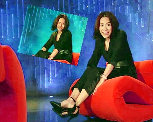 宣萱撒嬌反晒白眼。