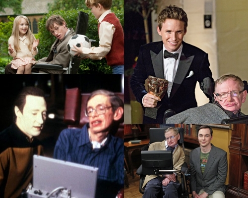 霍金生前曾有不少幕前演出經驗。（網圖）