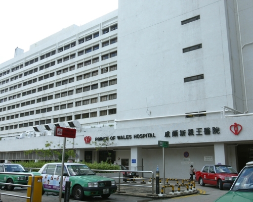 女童在威爾斯親王醫院急症室接受治療。資料圖片
