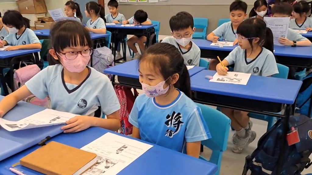 学校设多元评估方法，包括同侪互评。（图片来源：受访学校提供）