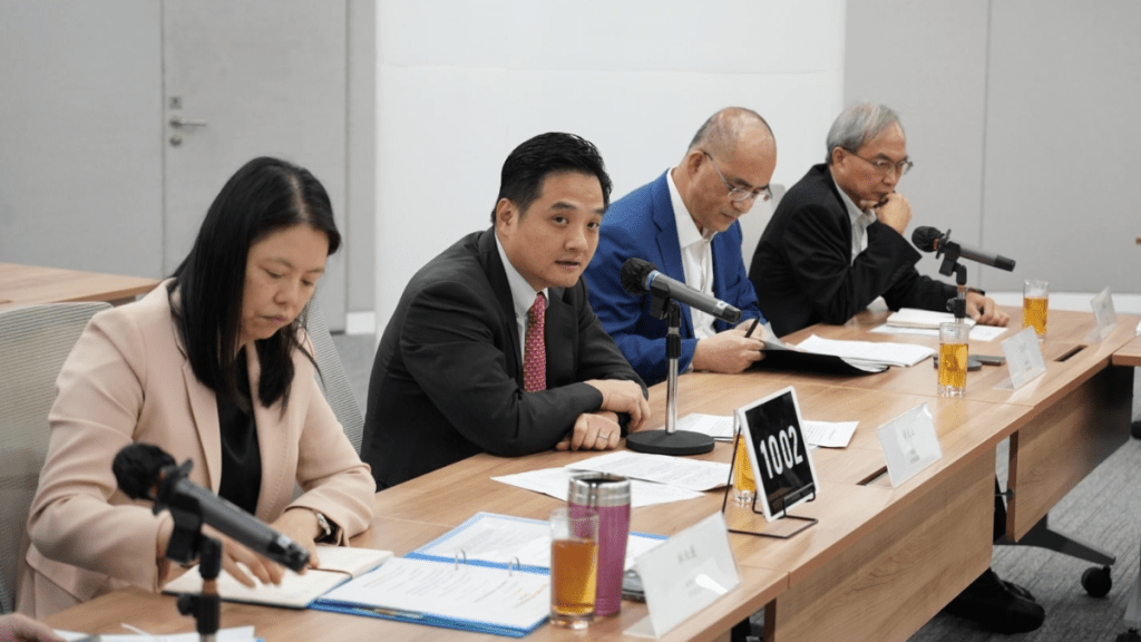 特首政策組組長黃元山。 特首政策組組長黃元山。
