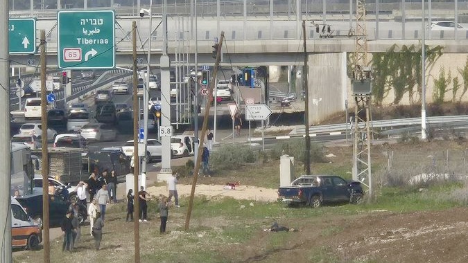 巴勒斯坦男子在以色列北部施襲致2死。 X@DocumentIsrael