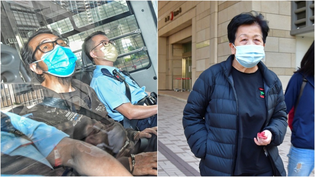 被告彭滿圓(左)及被告趙美英(右)。資料圖片