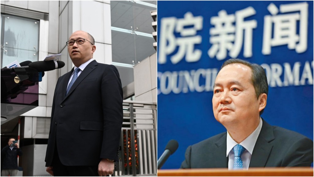 鄭雁雄(左);鄭新聰(右)。 資料圖片