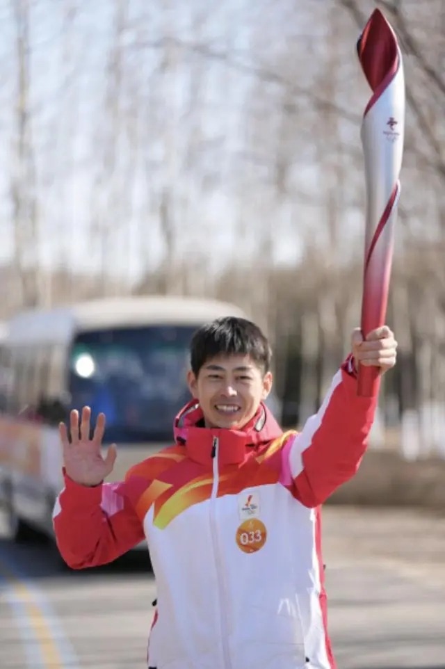 欒玉帥成為北京2022年冬奧會火炬手。