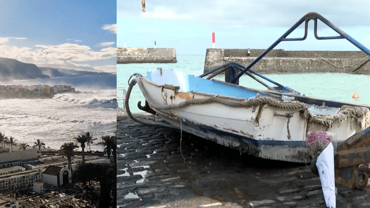 西班牙特內里費風暴潮釀3死15傷。路透社