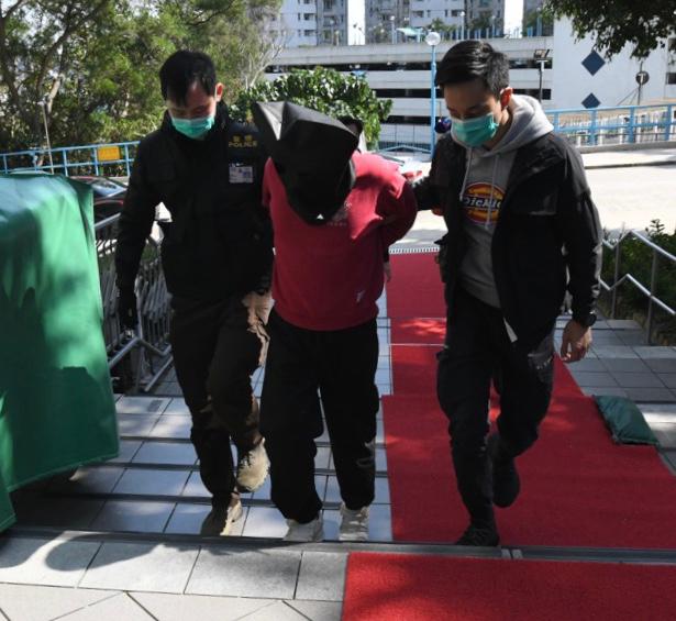 警方拘捕2名肇事者。資料圖片