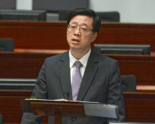 保安局局長李家超周四訪問廣州及深圳。資料圖片