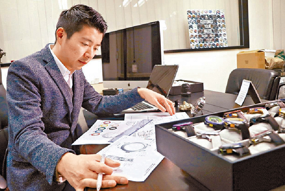 ■瑞士億科行銷總監廖仲恒表示，公司透過貿發局提供的雙重推廣平台，接獲來自世界各地買家查詢。
