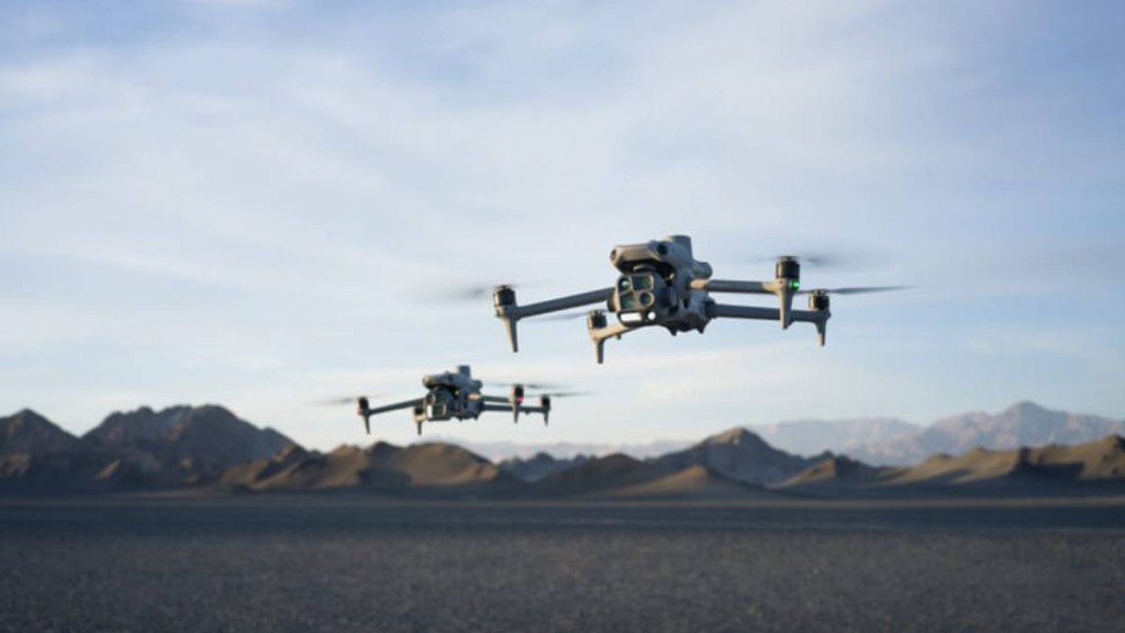美媒報道,白宮準備推出新法令,禁示中國新型號無人機在美銷售。DJI