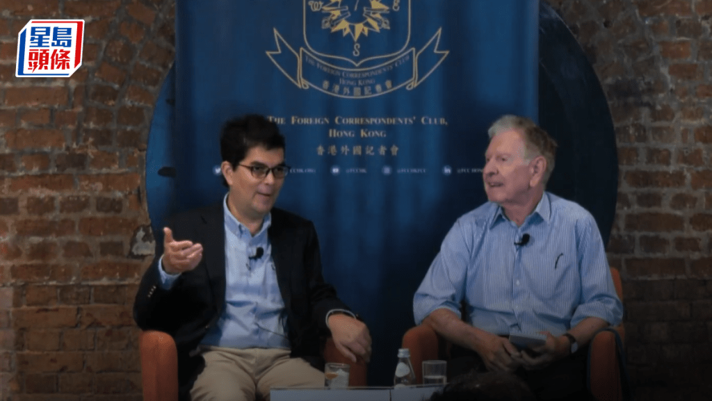David Webb舉行「告別對談」 對香港前景審慎樂觀 相信聯繫匯率制度不變