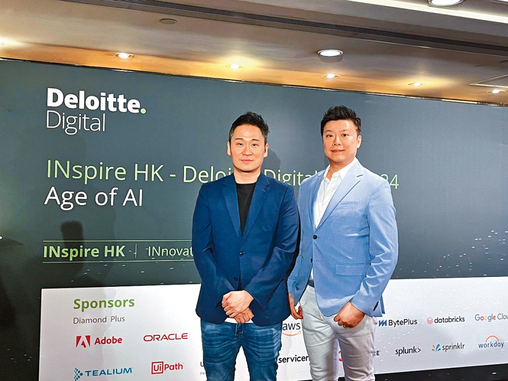 黃文標表示,各界正加快引入AI。