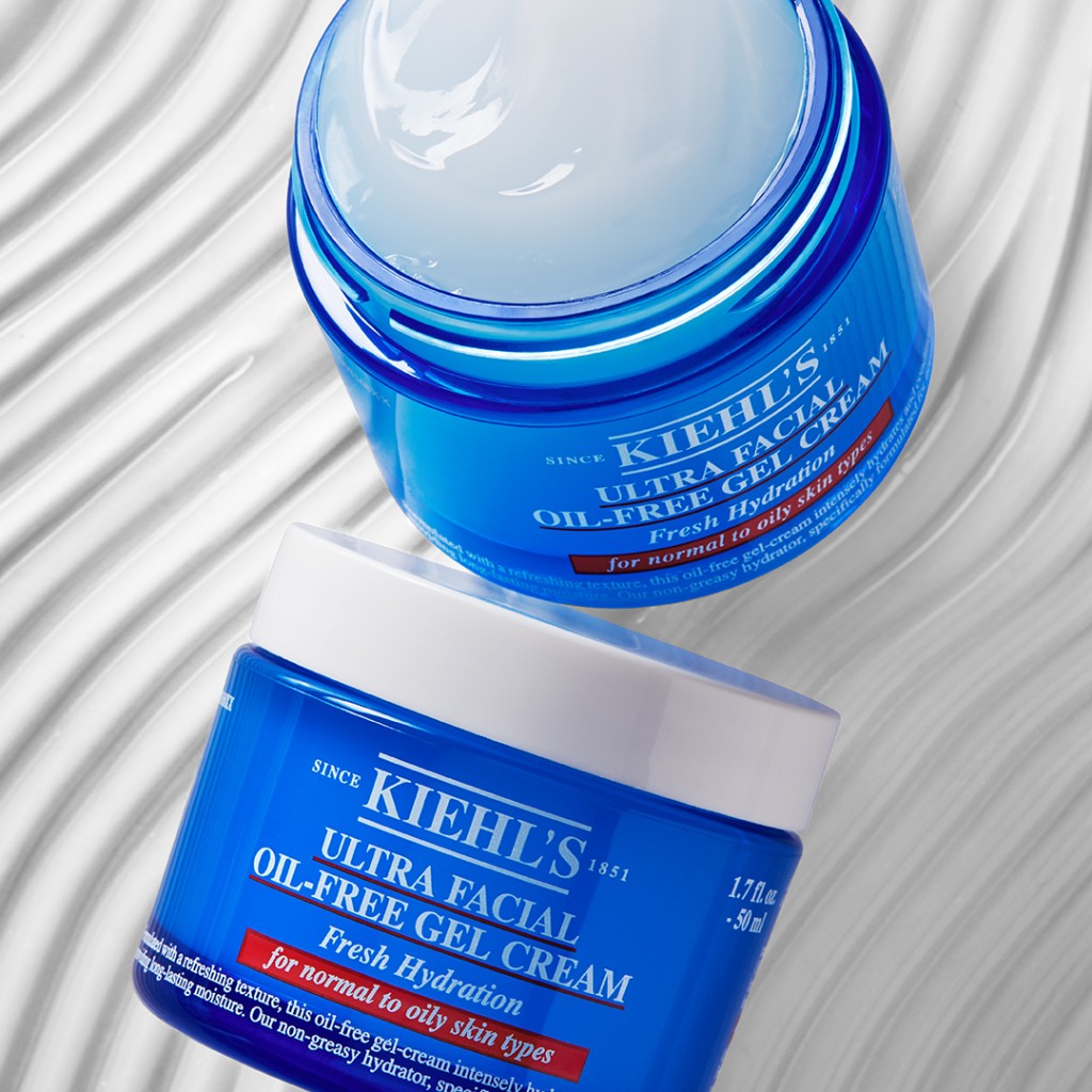 Kiehl's特效清爽保湿啫喱面霜/$315/50ml、$570/125ml，将面霜冷藏敷于晒后肌肤，有助纾缓不适。
